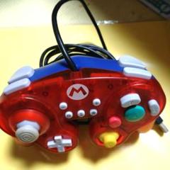 HORI　スーパーマリオクラシック　コントローラー クリアレッド