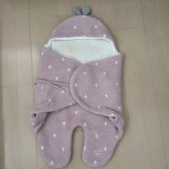 【新品未使用】 ジェラートピケ　おくるみ　いちご gelato pique（ジェラートピケ）の「【BABY】'ベビモコ