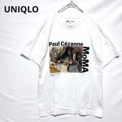 ユニクロ　MoMA 半袖Tシャツ　プリント　カジュアル　丸首　おしゃれ　綿100
