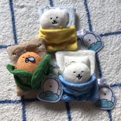 ナガノキャラクターズおふとんぬいぐるみリールパスケース