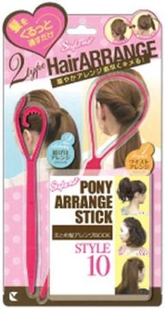 ヘアアレンジ お団子 クルリンパ ヘアアレンジスティック
