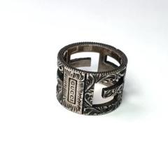 GUCCI GGリング 925 #20 Gキューブ アラベスク
