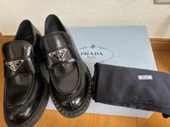 期間限定お値下げ中❗️PRADA プラダ ローファー チョコレート 黒 サイズ37 PRADA プラダ ローファー チョコレート 37