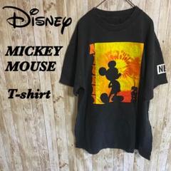 【873】DISNEYディズニーミッキー MICKEYMOUSE クルーネック