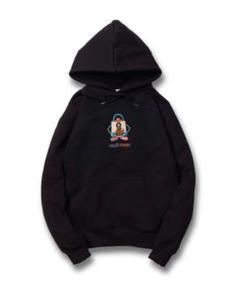 VAULTROOM PEKORA HOODIE BLK 兎田ぺこら　パーカー vaultroom × 兎田ぺこら – VAULTROOM
