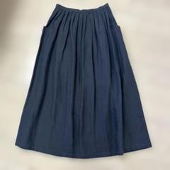 agnes b. リネンロングスカート【新品】