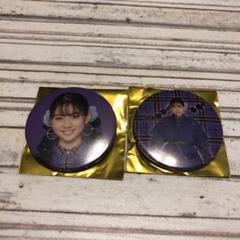Girls2 チュワパネ 缶バッジ 菱田未渚美 2個セット