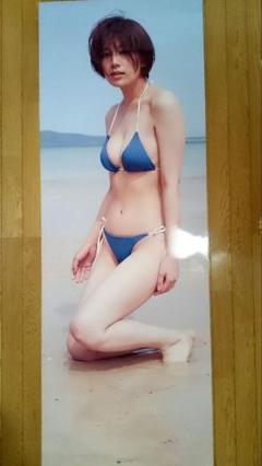 【週末セール】佐藤美希 青ビキニ 横座り 等身大ポスター m53619521185_1.jpg?1736487728