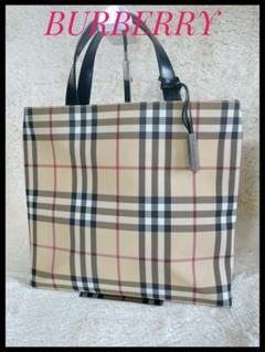 BURBERRY トートバッグ ノバチェック レザー PVC ポーチ付 S141324895-9_1000x.jpg?v=