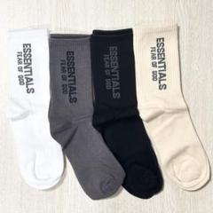 FOG ESSENTIALS ロゴソックス 靴下4足セット 新品未使用