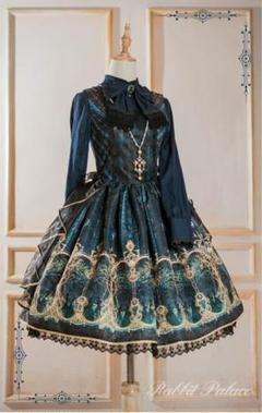 星空に落ち込む」 ロリータ服 jsk