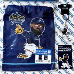 本日タイムセール　日ハム　フランミル•レイエス受注グッズ 柳川大晟投手プロ初勝利記念グッズ、レイエス選手25試合連続安打