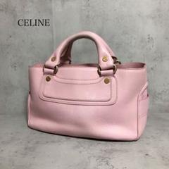 CELINE ミニタブー ハンドバッグ 23ss 廃盤 希少 CELINE セリーヌ ブギーバッグハンドバッグ 希少カラーピンク
