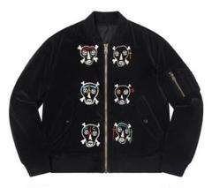 Supreme Skulls Embroidered Velvet MA-1