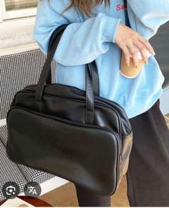 韓国　シンプルレザー風A4対応