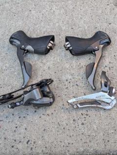 シマノ クラリス 前後ディレイラー・STIセット 即納】 SHIMANO(シマノ) STIレバー Claris ST-2400 左右セット