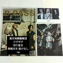 真天地開闢集団 ジグザグ 切り抜き 抜けなし B-PASS ポストカード 2枚