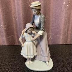 美品‼️ リアドロ　にらみ合い　1442 箱付き LLADRO】にらみあい 絶版品 専用箱付き - メルカリ