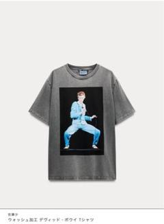 新品 ZARA デヴィッド・ボウイ Tシャツ - メルカリ
