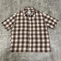 OLD 短丈　ショート丈　チェックシャツ　cityboy 古着　ボックス