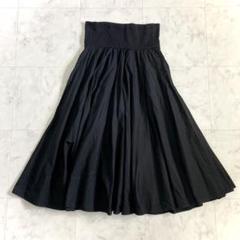 【agnes b.】アニエスべー ロングスカート ブラック 36 未使用美品 UBL1 JUPE スカート（4273UBL1000） | agnes