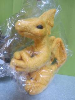 国内作家様　羊毛フェルトぬいぐるみ　橙龍　DRAGON　ドラゴン