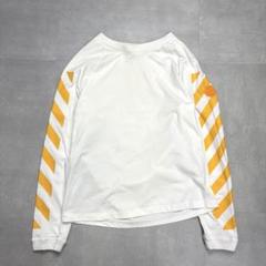 破格)Off white × Moncler コラボ　スウェット　M Off-White - レア Off-white オフホワイト MONCLER モンクレール