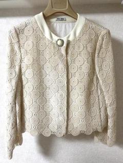 miumiu ノーカラージャケット 7687200338.jpg