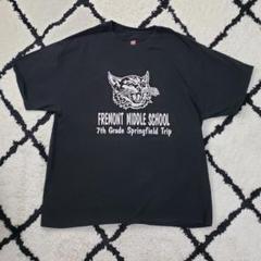 TSC138 古着 Hanes ヘインズ プリント Tシャツ ブラック