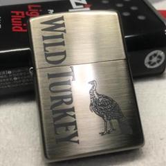 新品  ZIPPO ワイルドターキー   2006年  ブロンズメタルワークス 新品 ZIPPO ワイルドターキー 2006年 ブロンズメタルワークス