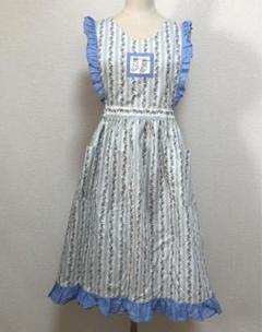 古着アンティーク ビンテージ 70s フランス エプロン 刺繍
