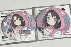 【非売品】バンドリ　奥沢美咲　ビッグ缶バッジ2023 summer ver. 非売品】バンドリ 奥沢美咲 ビッグ缶バッジ2023 summer ver