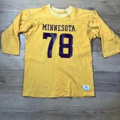 70s チャンピオン MINNESOTA 78 アメリカンフットボールシャツ