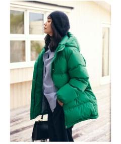 Roseanna × pyrenex ダウン PYRENEX グリーン ダウンジャケット ROSEannaコラボ 34サイズ