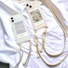 iPhone13Pro ケース ショルダー チェーン スマホカバー