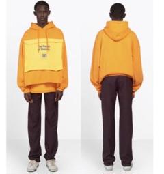 BALENCIAGA バレンシアガ 18ss 2wayドッキングカットソー S バレンシアガ 18ss 2wayドッキングカットソー S イエロー×レッド