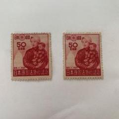 銭単位　郵便創始50年記念切手　4種完 銭単位 郵便創始50年記念切手 4種完