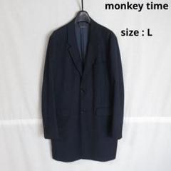 monkey time モンキータイム チェスターコート 袖レザー 2025年最新】monkey time メンズ チェスターコートの人気