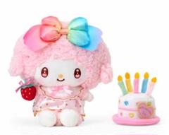 マイスウィートピアノちゃん　バースデーお祝いセット　ぬいぐるみ　カード　サンリオ サンリオ キャラクターバースデーお祝いセット マイスウィート