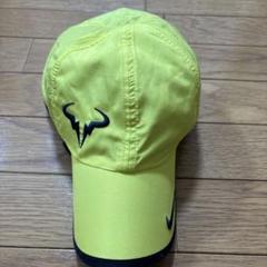 Nike ラファエル・ナダル キャップ イエロー - メルカリ