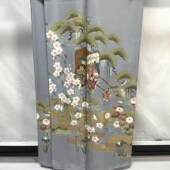 い2504】アンティーク 中国蘇州刺繍名古屋帯