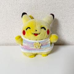 初期ピカチュウ　ハンドメイド（ぱんだ） 初期ピカチュウ 着せ替えハンドメイド - メルカリ