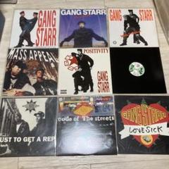 GANG STARR レコード13枚　HIPHOPレコード7枚　20枚セット