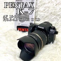 PENTAX K-7 中上級機 ショット数2,220枚　＋高倍率18-200mm PENTAX K-7 中上級機 ショット数2,220枚＋高倍率18-200mm