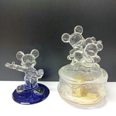 ディズニーガラス細工 26品 まとめ売り ガラス細工のディズニーキャラ【東京ディズニーランドより