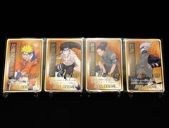 【大会プロモ】希少 NARUTO ナルト カードゲーム 任務完遂証明書 4枚