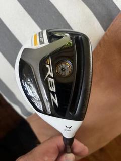TaylorMade - TaylorMade　テーラーメイド　RBZ　STAGE2　 ステージ　メンズゴルフ4UT　カーボン　S　21.5°　右利き用　ユーティリティー　39.5インチ 中古 テーラーメイド RBZ STAGE 2 ユーティリティ 中古