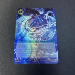 LET IT GO GPプロモーションカード Let It Go / レット・イット・ゴー 英語プロモカード|Disney