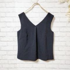 【美品】ピンキーアンドダイアン フォーマルタンクトップ ネイビー 38 M