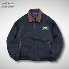 (古着)90s rip&curl 短丈ダックジャケット　ブルゾン　ワーク DRAW CODE VINTAGE LIKE SHORT DAC JACKET/ドローコード